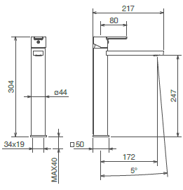 disegno tecnico la torre italia 150